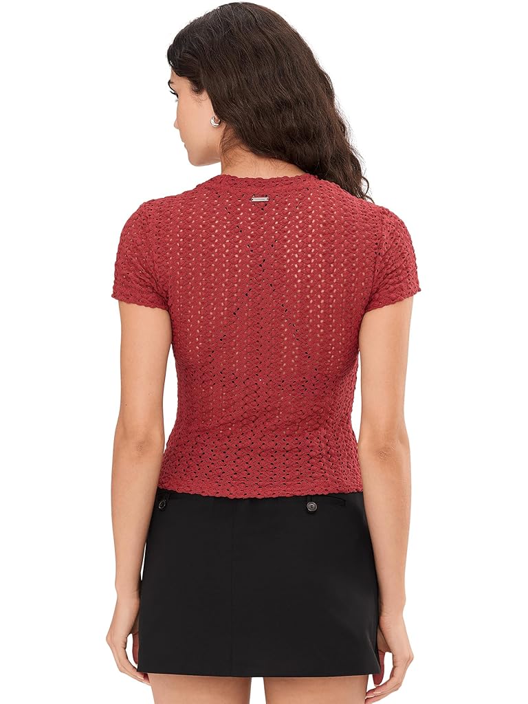 Red AllSaints Karma Stevie Tee