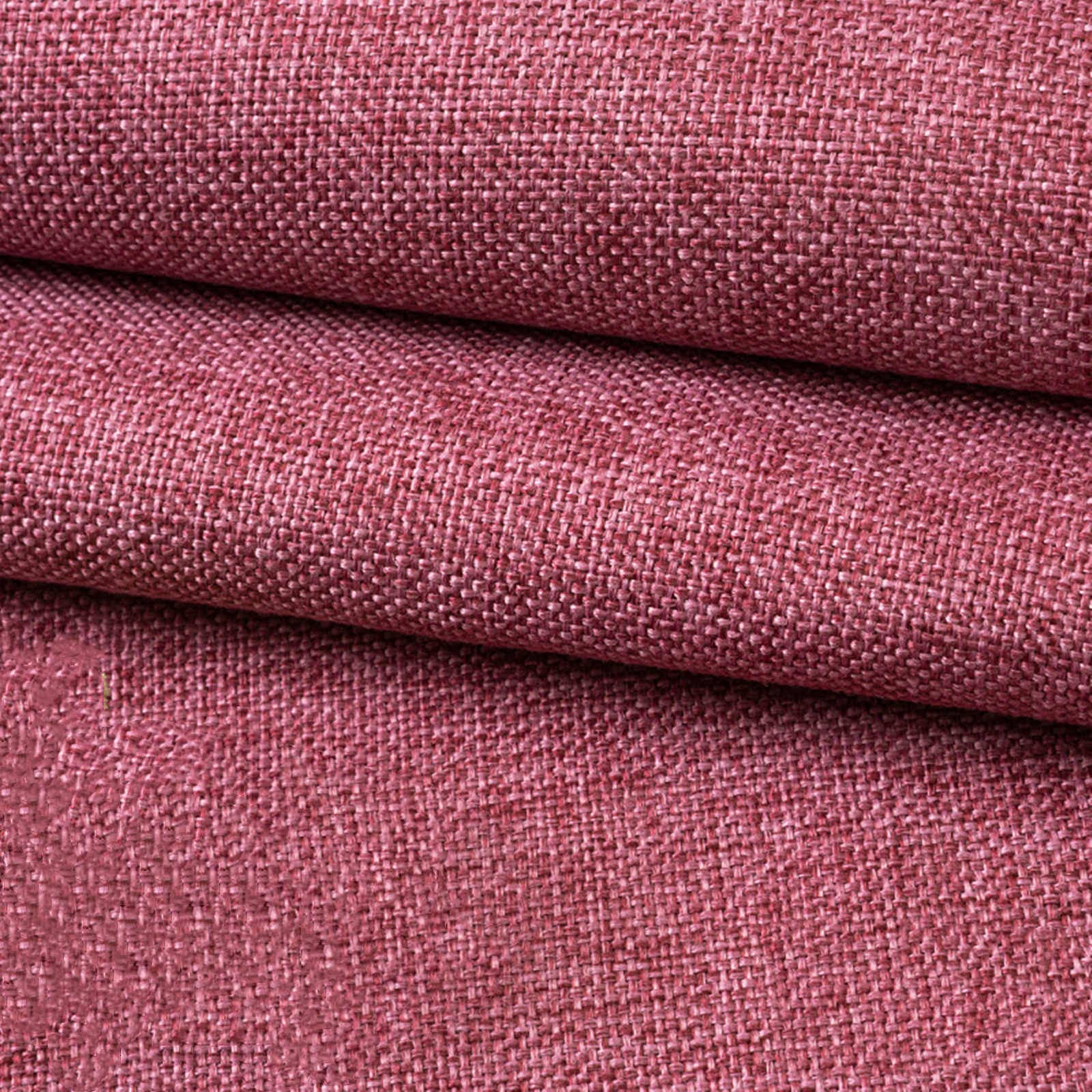 TinaKim Upholstery Fabric, Faux Coarse Linen Cloth Material, for Seat Sofa Chair Cover Repair (Rose 6, 1 Yard (57x 36 inch)) - Image 2