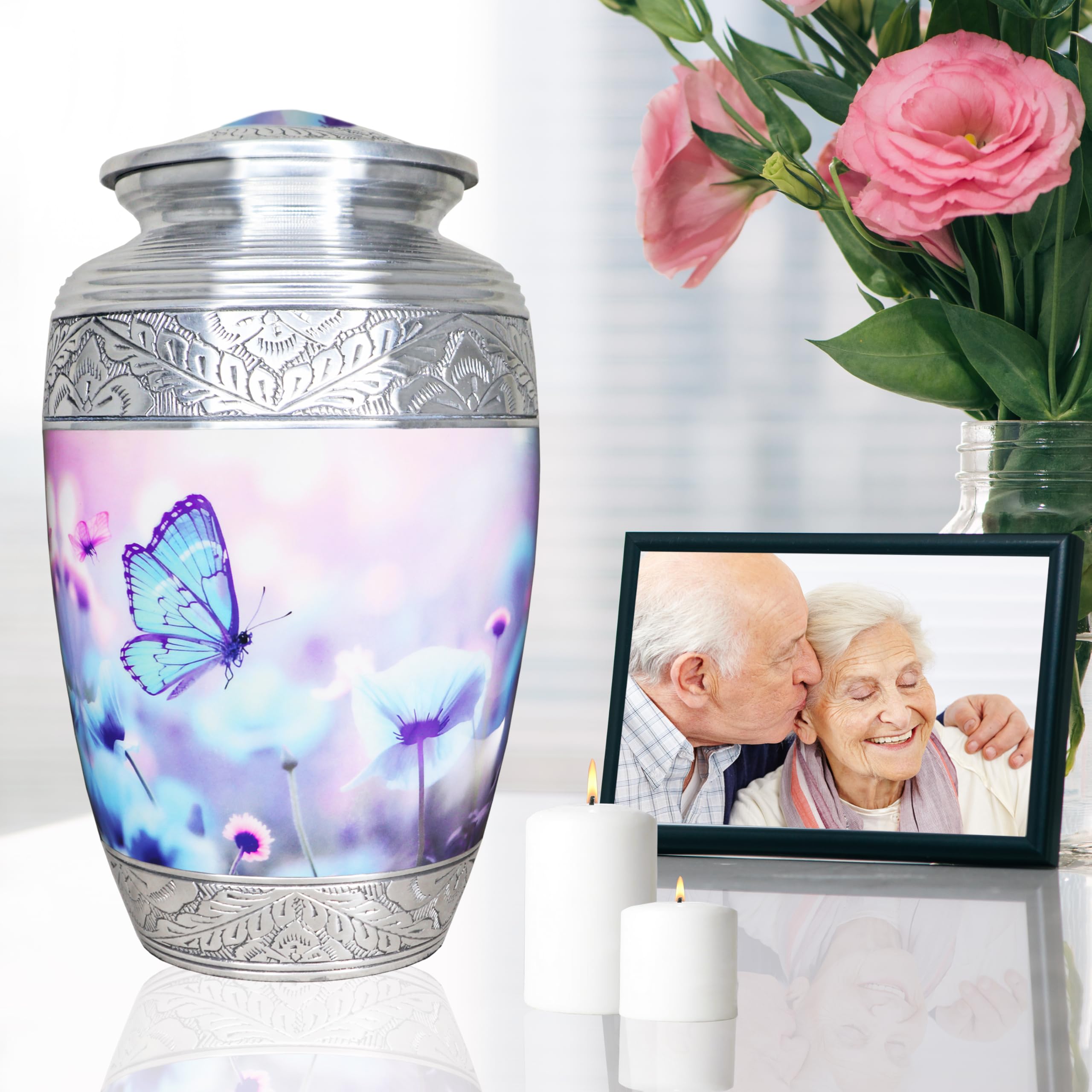 Amazon.co.jp: ブルーバタフライ大人用大型骨壷 : Home & Kitchen