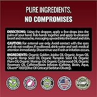 Vista 6 de Approved Science Aceite para barba – Promueve el crecimiento del cabello y combate la sequedad – Aceites de jojoba, argán y romero – Fórmula