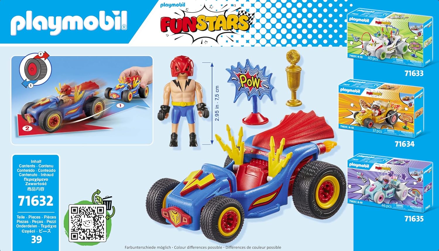 Playmobil Funstars: Racing Wrestler