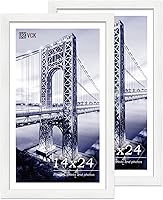 Vista 19 de VCK Marco de Madera de 18x24 Pulgadas para Pósteres, Impresiones, Fotos, Imágenes, Mapas, Certificados y Obras de Arte Negro