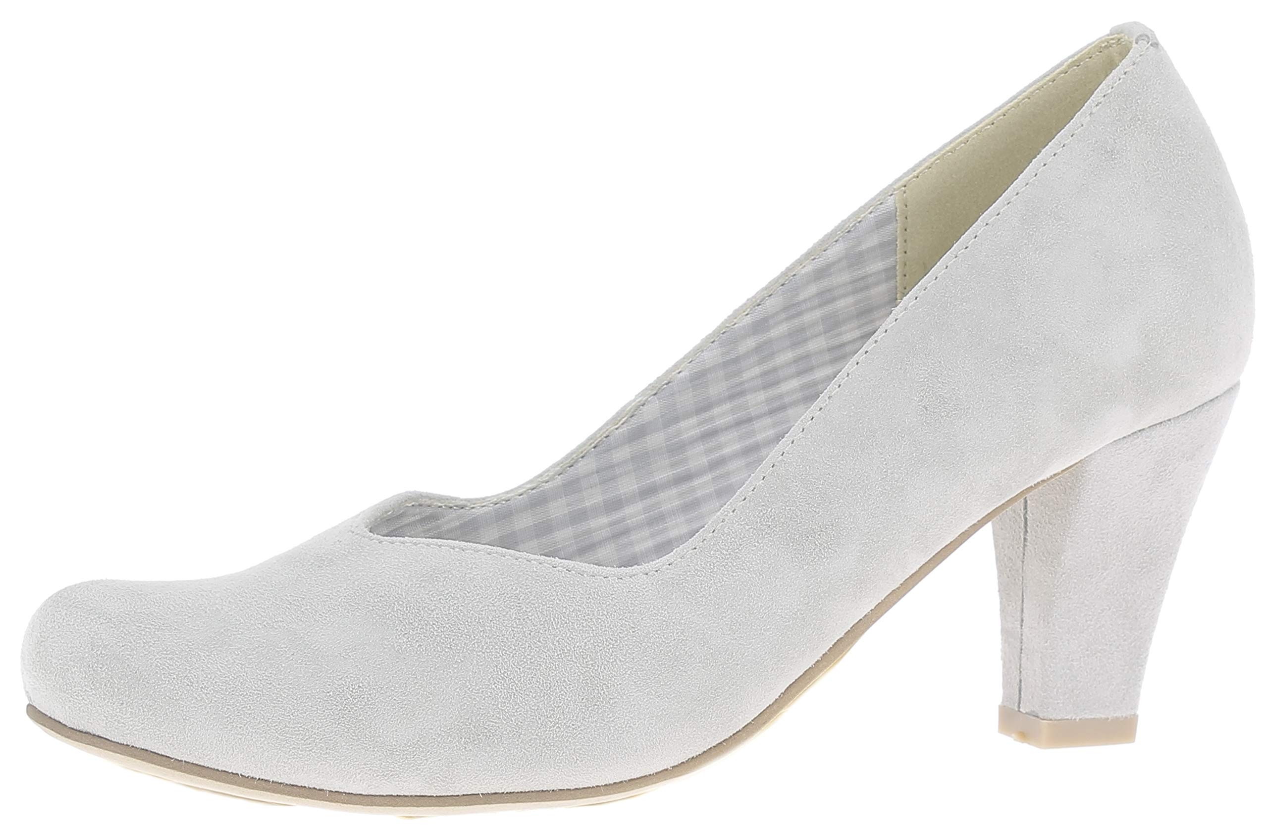 Hirschkogel 3000507 Women’s Closed-Toe Pumps, Grey (Grau 031), 5 UK