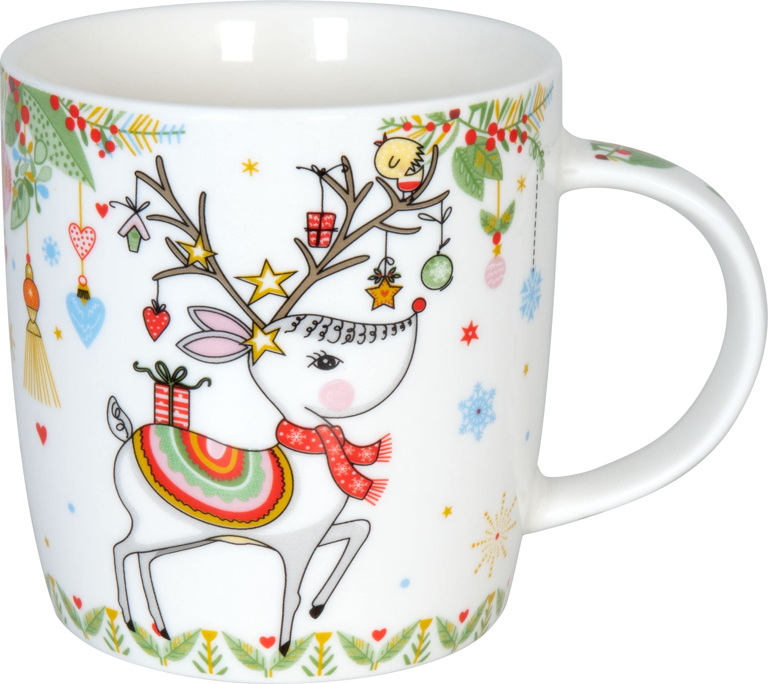 Konitz 4er Set Becher incl. Geschenkkarton - Weihnachtsbecher