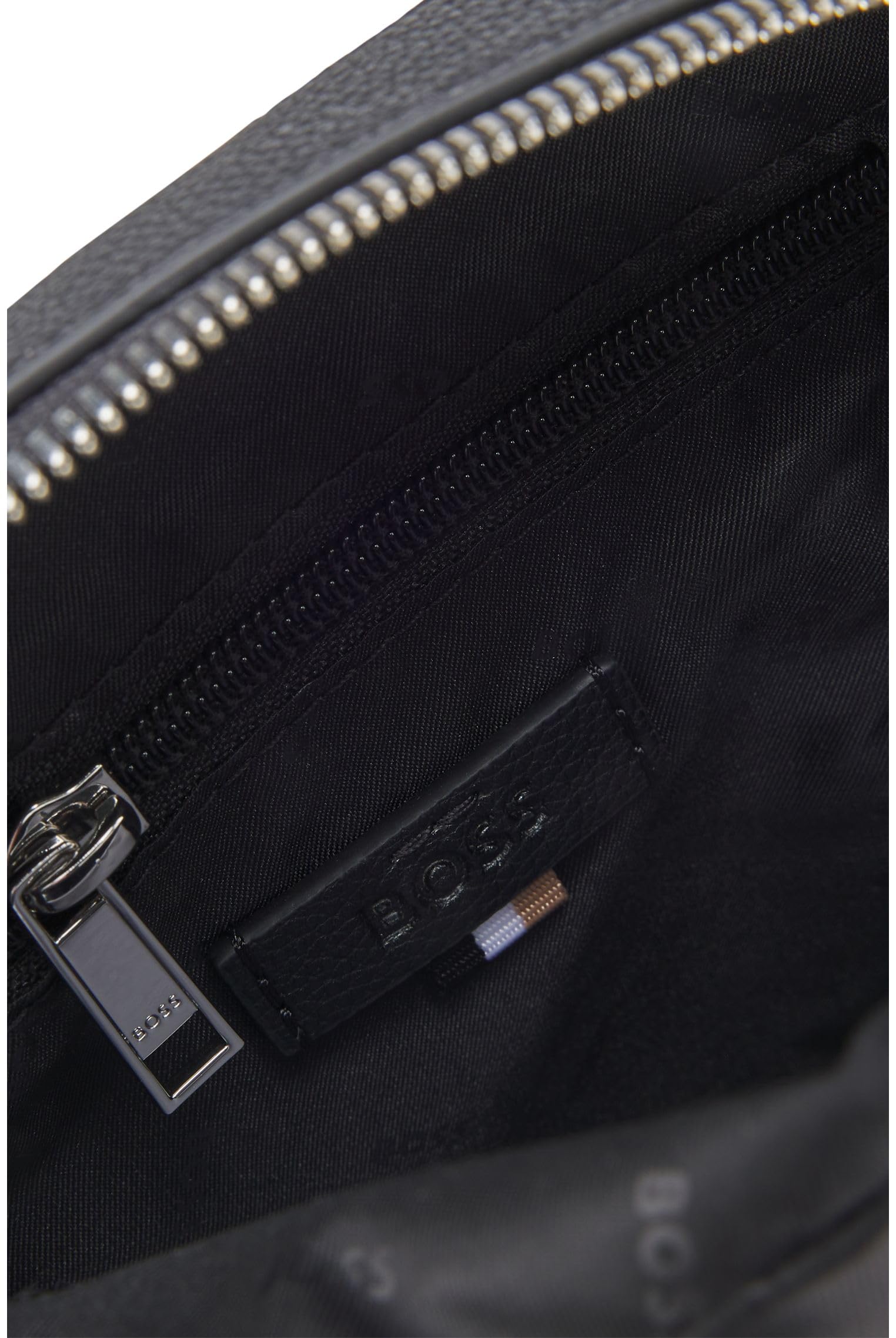 BOSS Herren Ray NS zip N. Reporter-Tasche mit geprägtem Logo