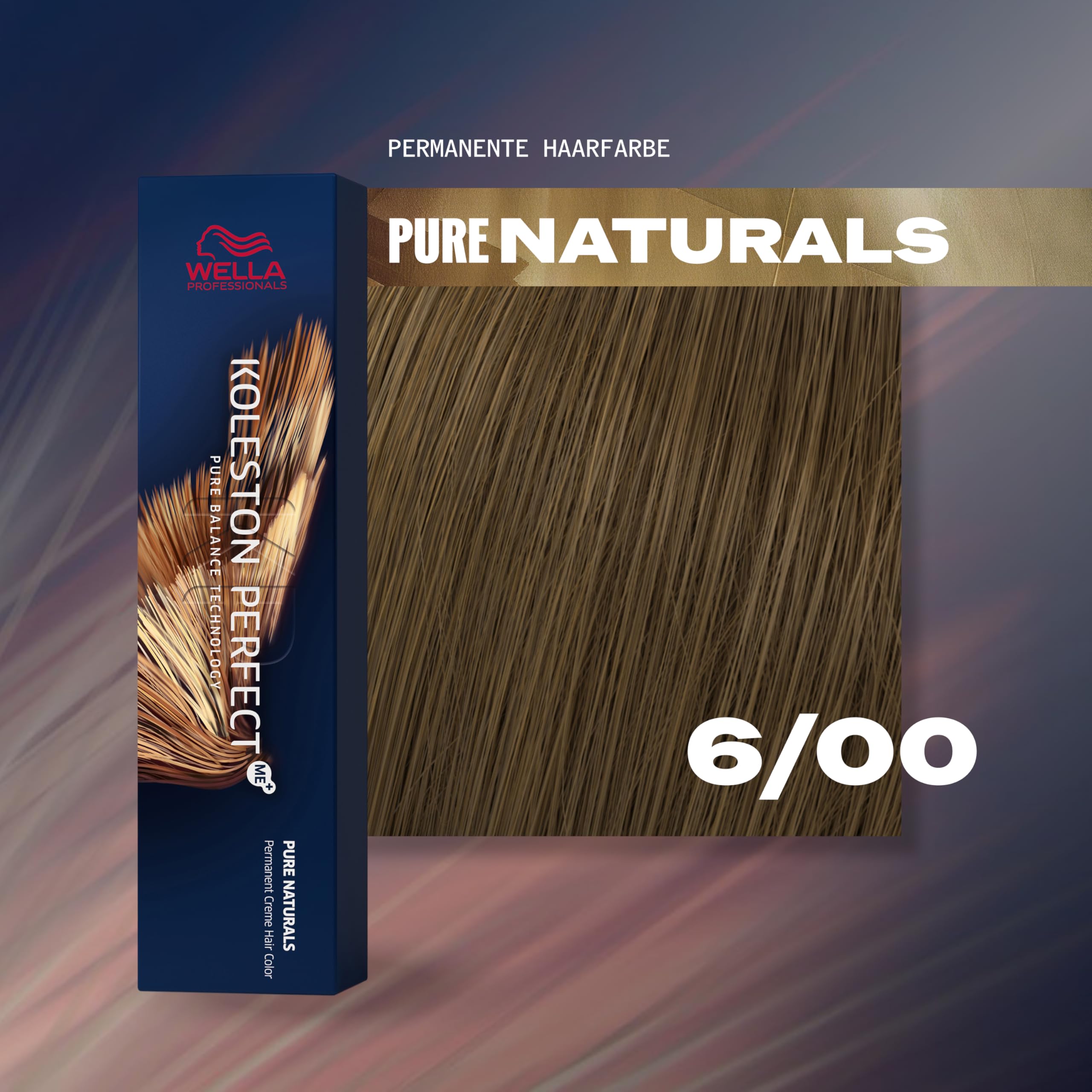 Koleston Perfect me+ PURE NATURALS 6/00 60 ml, 6/00 dunkelblond natur