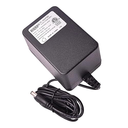 HQRP Adaptador de CA a CA compatible con Jameco Reliapro ACU120100D0531 recto 0.098 in hembra enchufe transformador 12V, certificación ETL