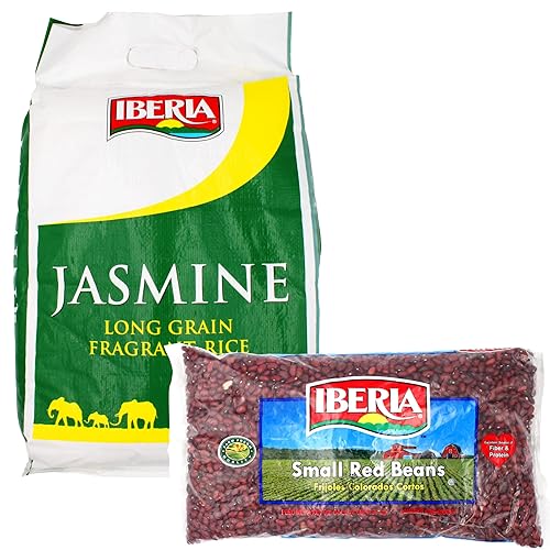 Miniatura 5 de Iberia Jasmine Arroz fragante de grano largo, 18 libras + Ibeia Dry Pinto Beans, 4 libras