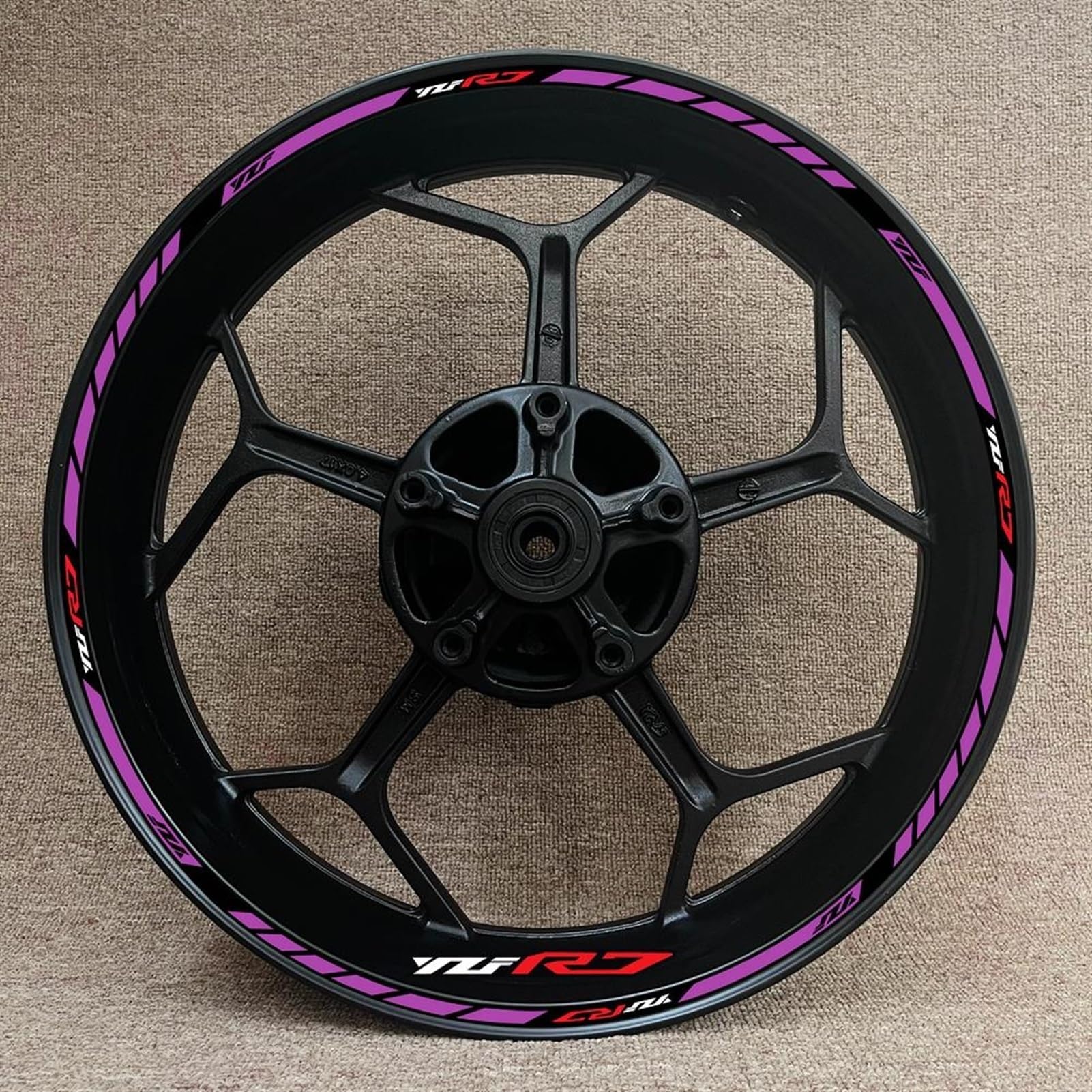 Motorcycle Wheel Stickers for Yamaha YZF R7 YZFR7 Motorbike