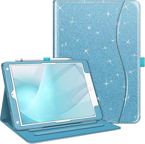 Miniatura 33 de Fintie - Funda para iPad de 9ª / 8ª / 7ª generación (2021/2020/2019) de 10.2 pulgadas - [Protección de esquinas] Funda con soporte de visualización