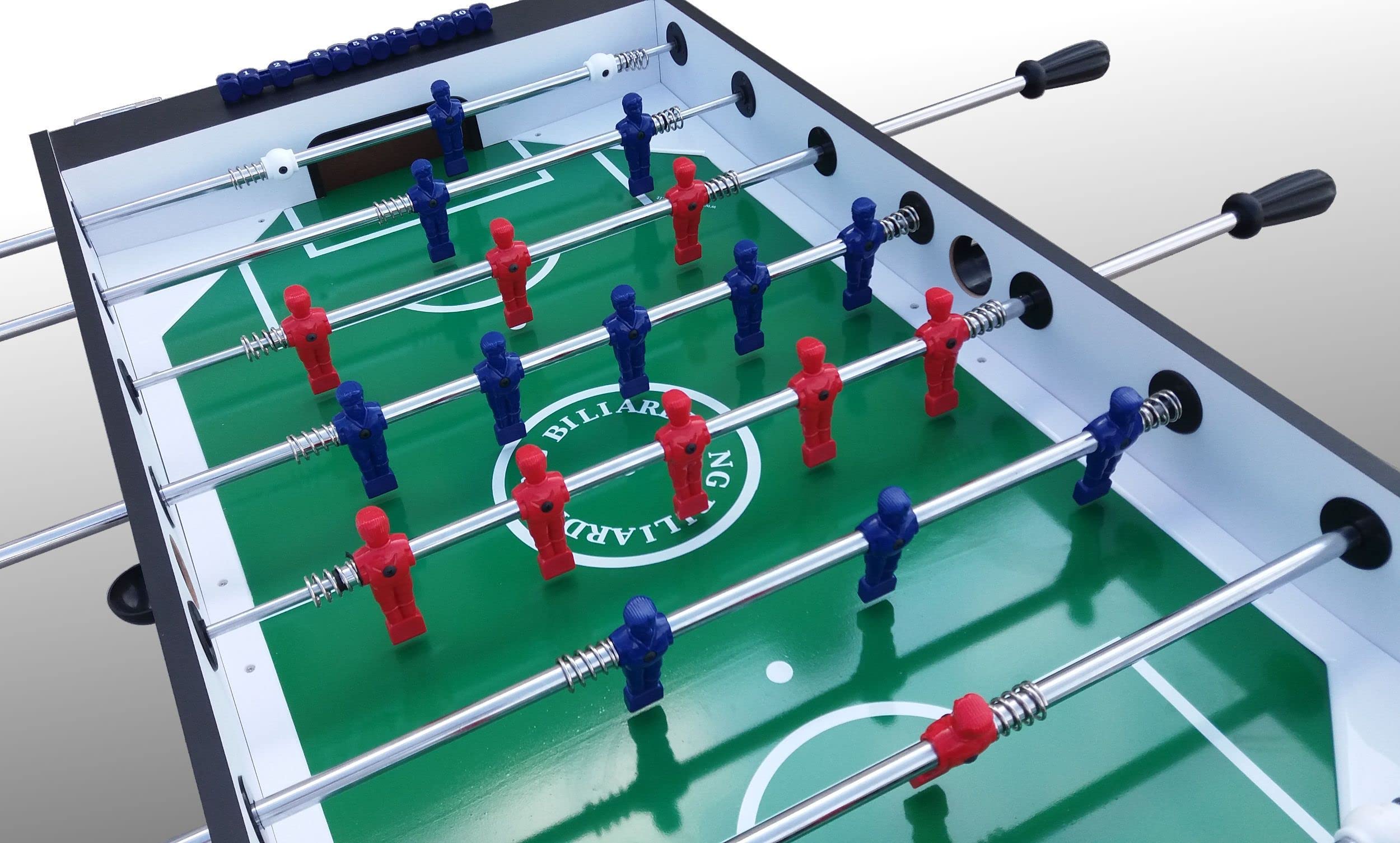 NG Biliardi Calcio Balilla Wembley - aste telescopiche - Dimensioni regolamentari +Palline