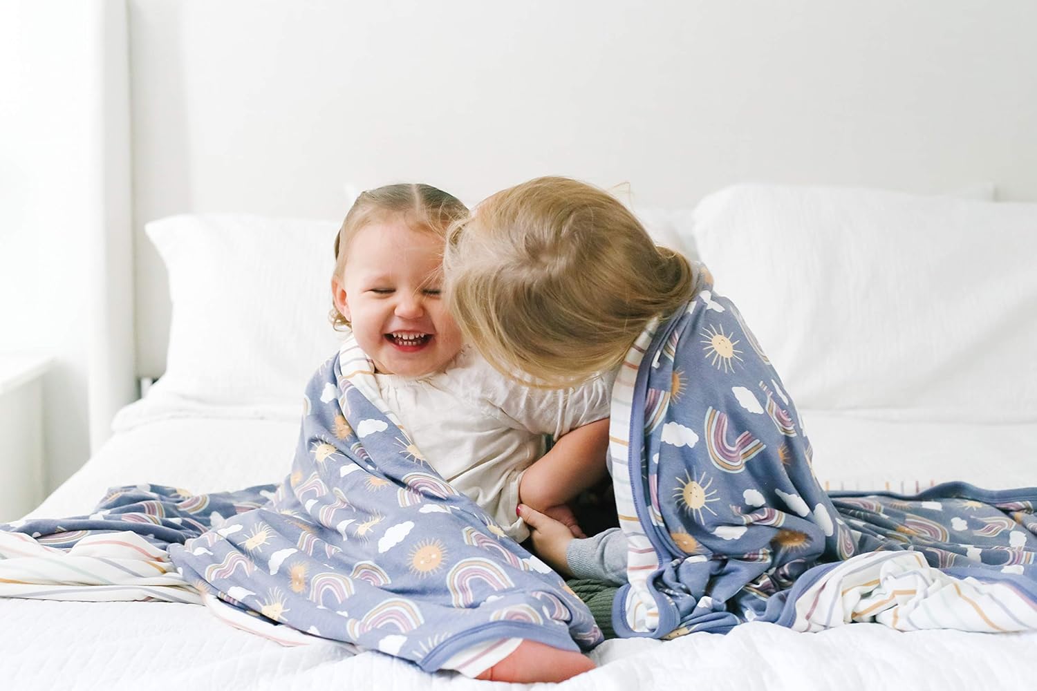 Copper Pearl Jumbo 3-Layer Baby Blanket: Soft Baby Quilts for Boys and Girls | Breathable, Cozy, Toddler Blanket | Baby Quilt for Newborns | 46x46 Premium Polyester/Rayon | Hope