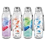 MILTON Helix 1000 Pet Water Bottle 1 Litre Each BPA Free, Leak Proof, Office Bottle Home Kitchen Travel Bottle, Set of 4, Assorted
