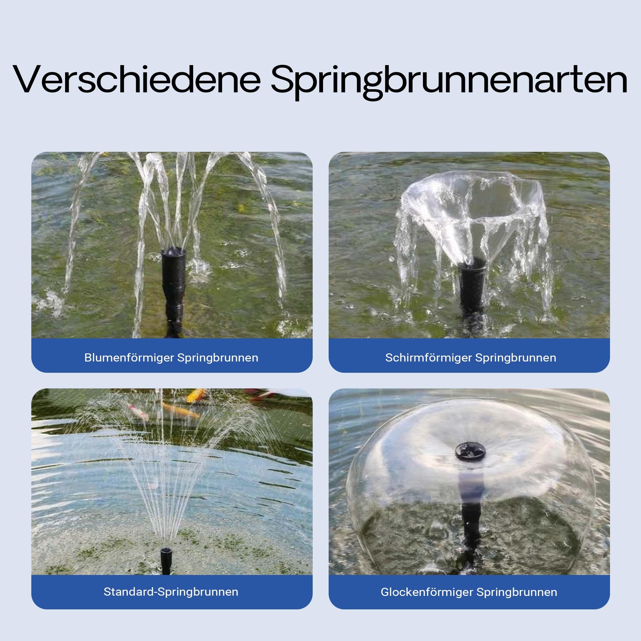 SunSun CHJ-603 SuperECO Teichpumpe 600 l/h 8 W, 1,3 m Förderhöhe, als Springbrunnenpumpe Filterpumpe Skimmerpumpe regelbar höhenverstellbar