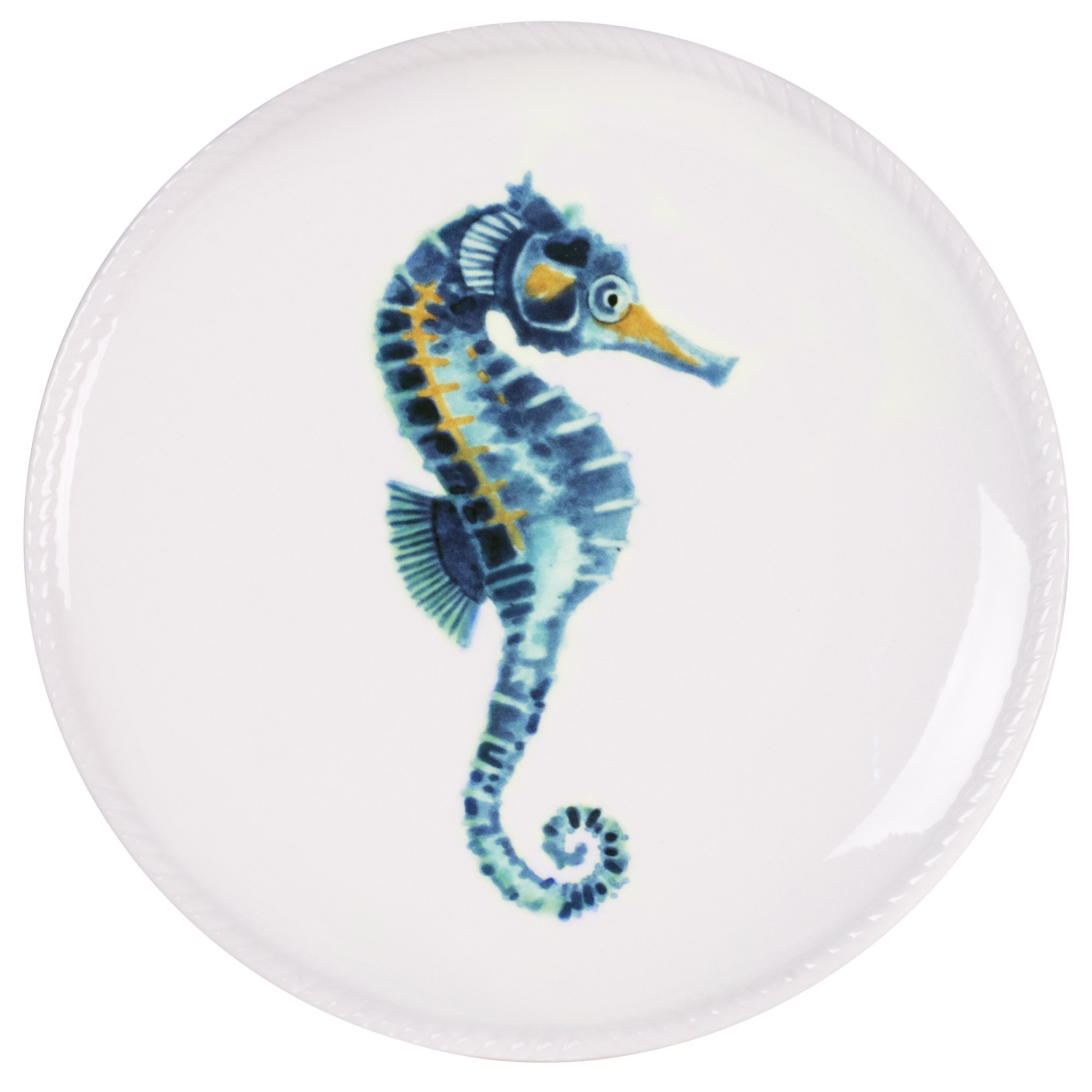 Cape Coral Collection, Seahorse Accent Plate
