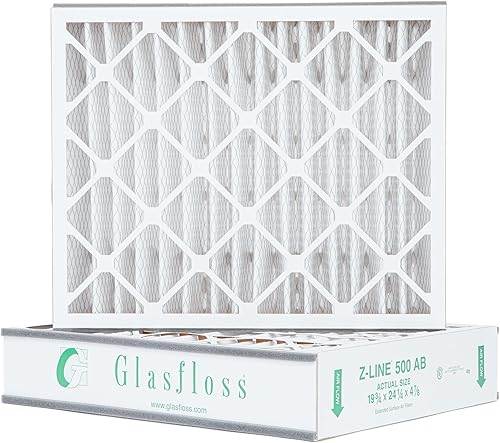 Miniatura 3 de Glasfloss ZL 20x25x5 MERV 10 Filtro de aire de repuesto para Trion Air Bear. Paquete de 2. Tamaño exacto 24-14 x 19-34 x 4-78