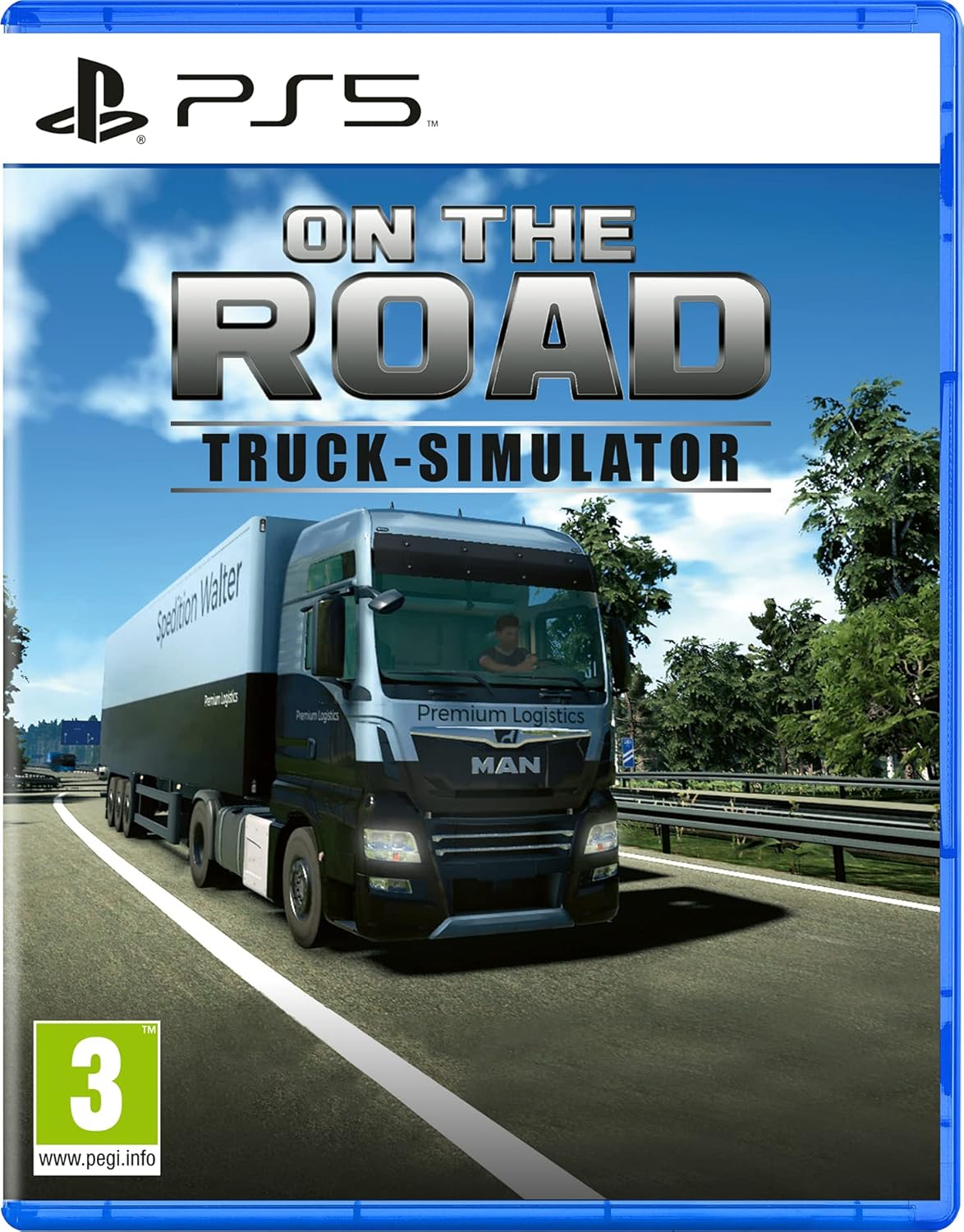 Amazon On The Road Truck Simulator PS5 Video Games Amazon On The Road Truck Simulator PS5 Video Games