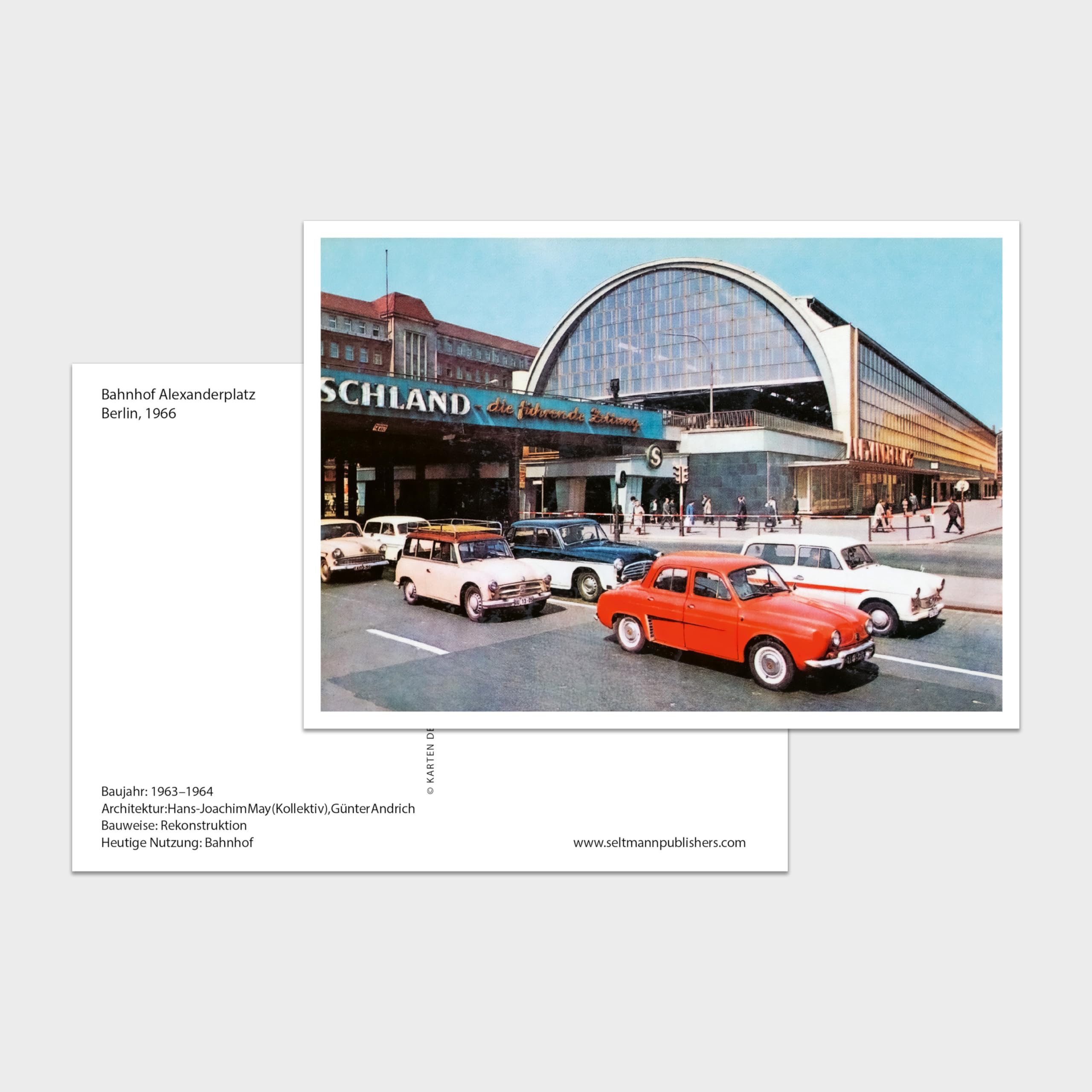 Karten der Moderne: 100 Ansichtskarten aus der DDR