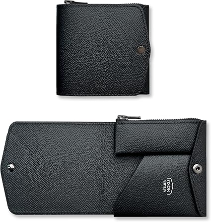Amazon | [moku] 小さく薄い財布Saku ver.3 Plusノブレッサカーフ