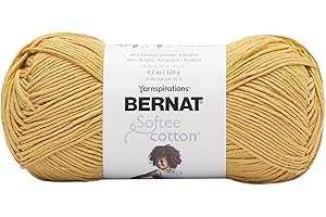 Bernat Softee Cotton Yarn - Golden: A Golden Opportunity for Creative Expression