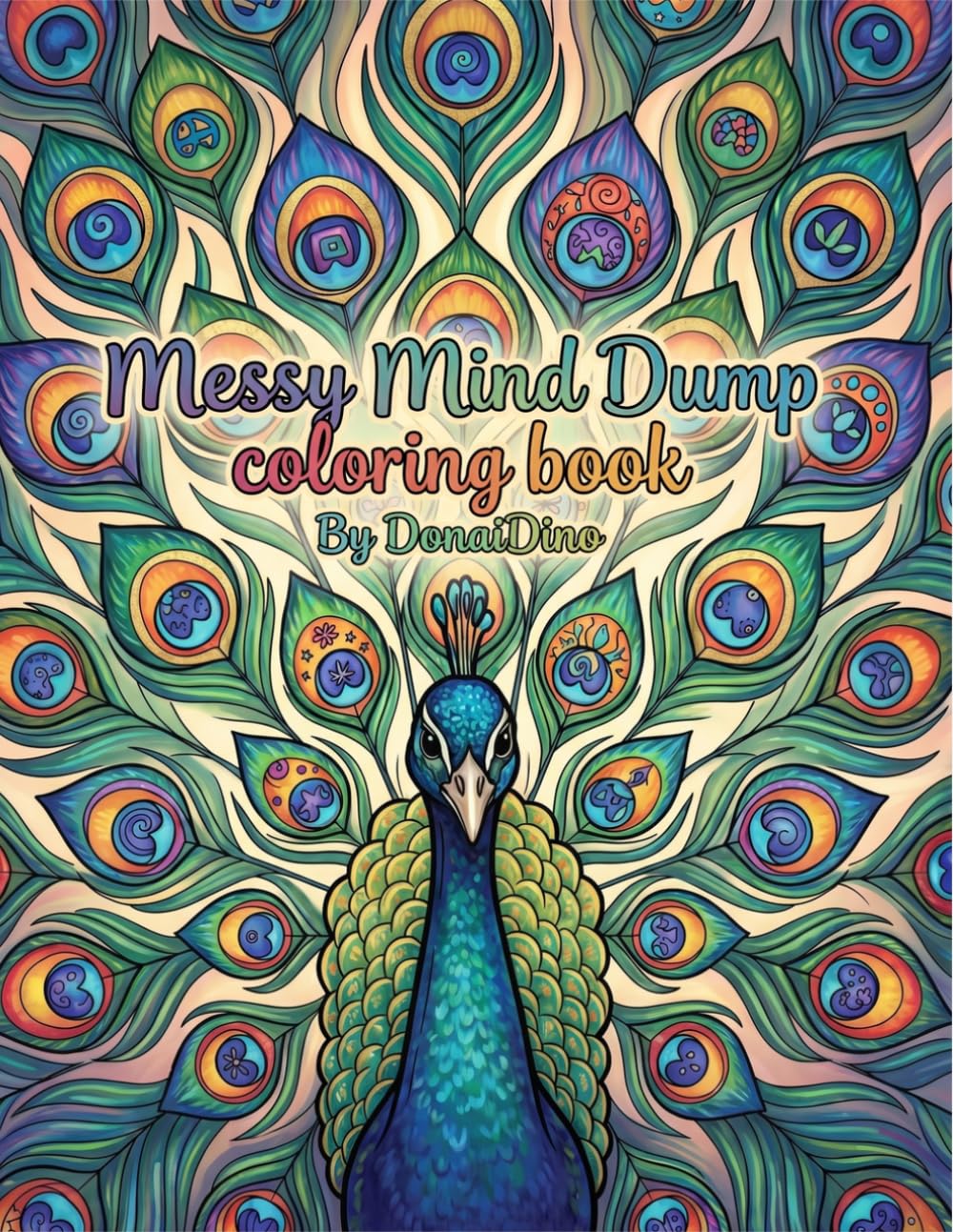 Messy Mind Dump Coloring Book for Adults and Teens Fun Abstract Scribbles and Random Patterns for Stress Relief and Creative Relaxation