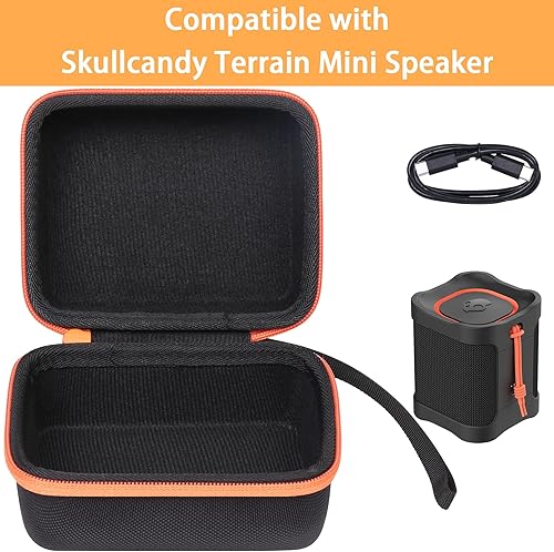 Miniatura 3 de co2CREA Funda rígida compatible con Skullcandy Terrain Mini altavoz inalámbrico Bluetooth