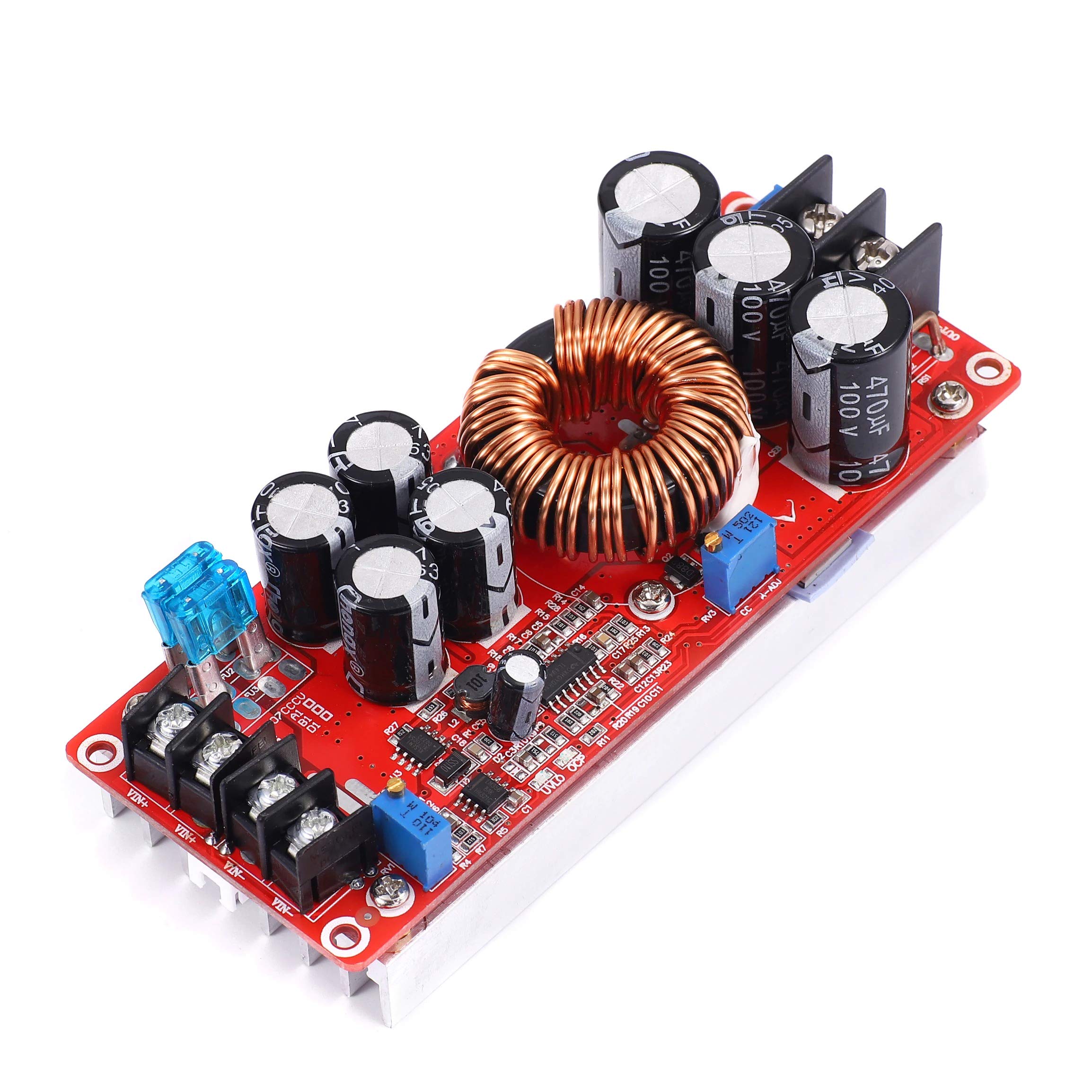 Sponsored Ad - 1200W DC to DC Converter, 20A Step-Up Boost Converter 8~60V to 12~80V Adjustable Power Supply