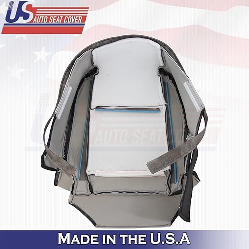 Miniatura 7 de U.S.AutoSeatCover 2011 2012 2013 Compatible con Dodge Charger Front Driver Side Bottom Funda de asiento de cuero BLK