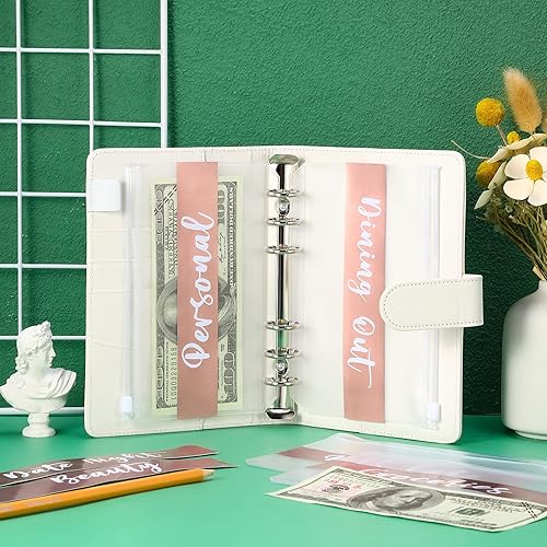 Miniatura 6 de 34 Pieces Cash Envelope Label Budget Sticker A6 Budget Binder Labels Money Organizer Cash Envelope Sticker for Budgeting Saving Sinking Funds Daily