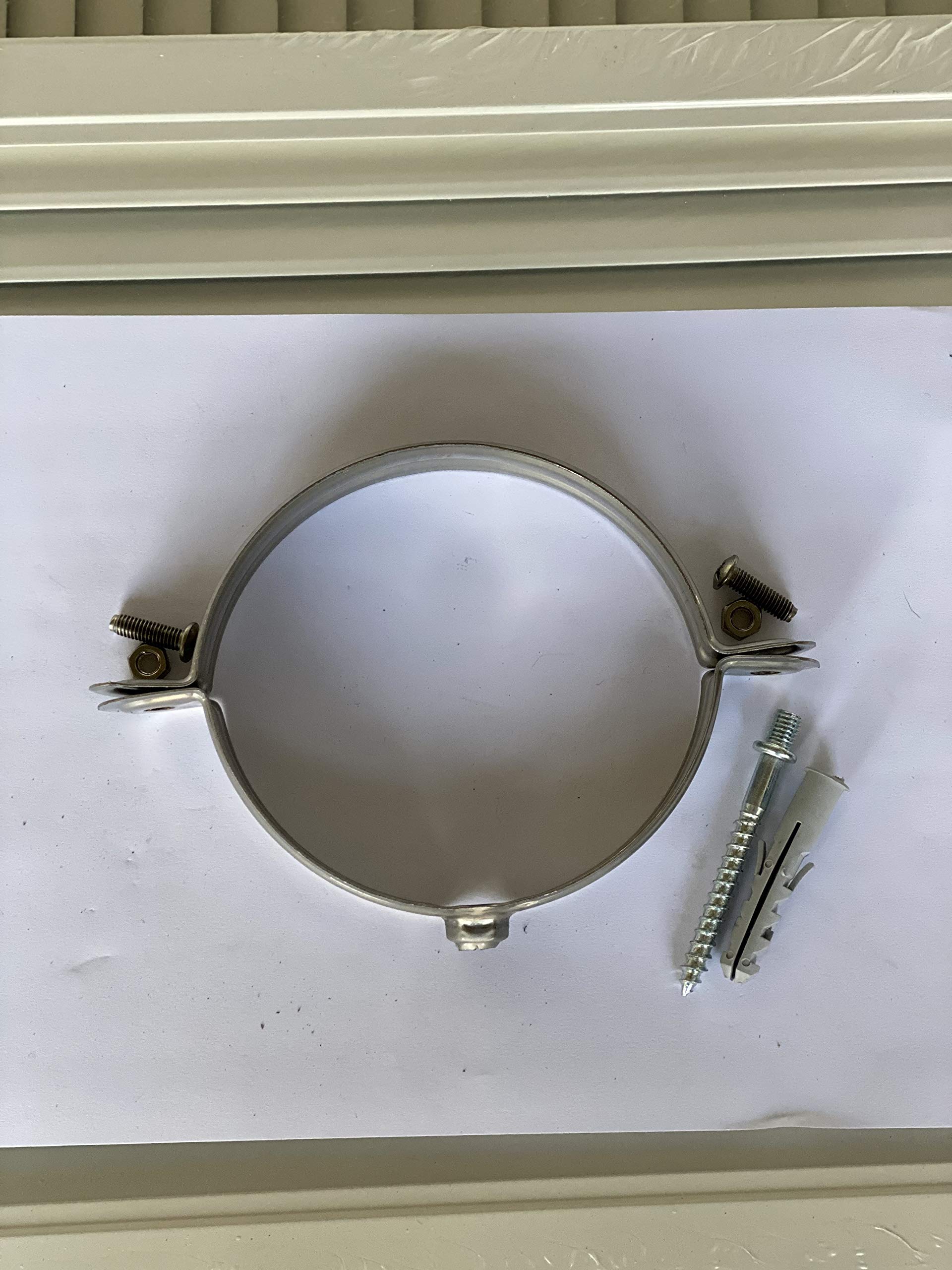Latoneria - Collier rond pour descente en acier inoxydable DN 120