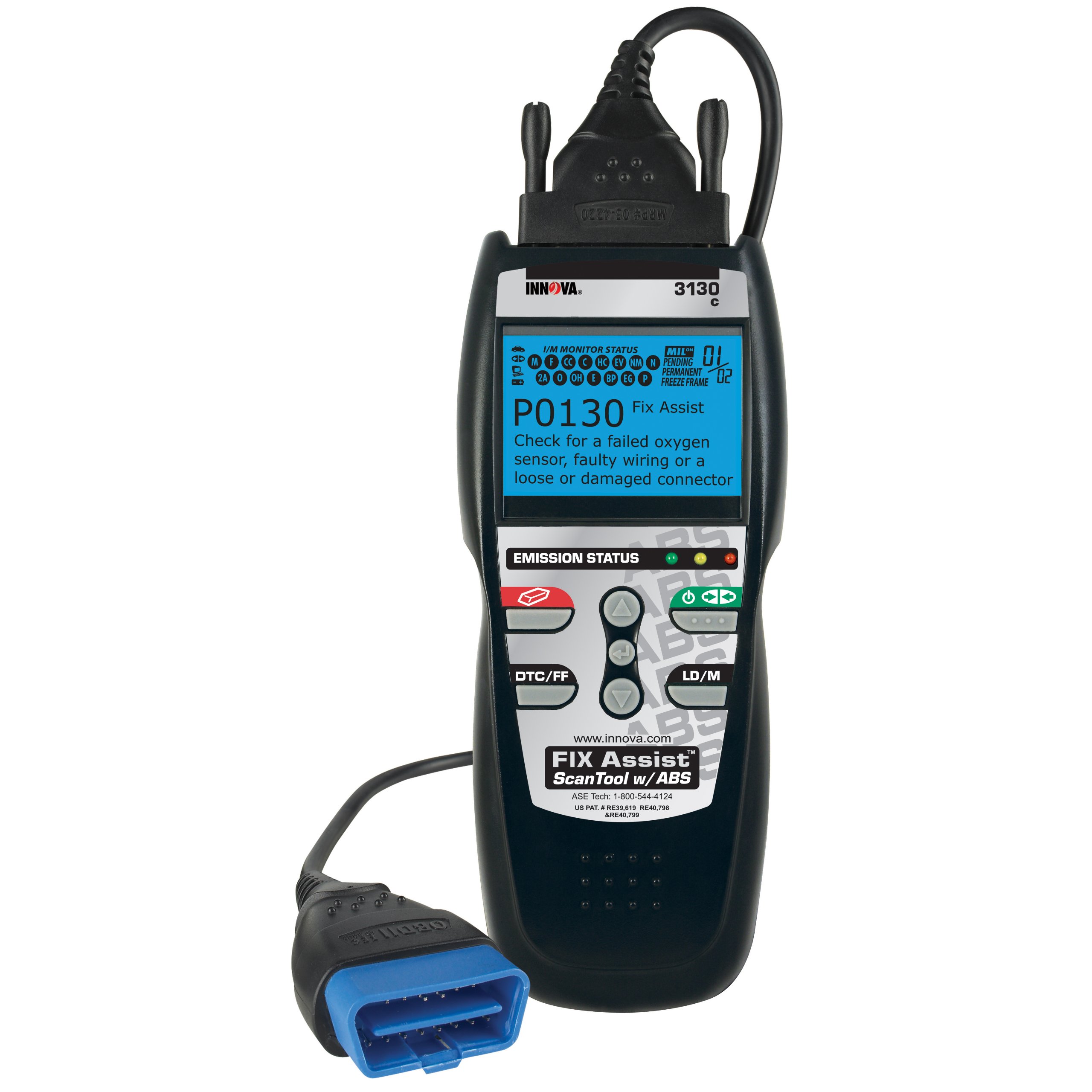 Innova 3130c Diagnostic Scan Tool Code Reader with Fix Assist for OBD2