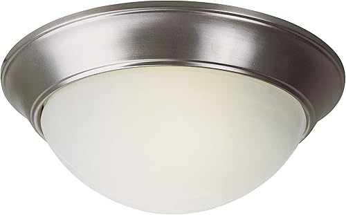 Trans Globe Imports 57702 BN Montaje empotrado tradicional de tres luces de la colección Athena en peltre, níquel, acabado plateado, 16.00 pulgadas