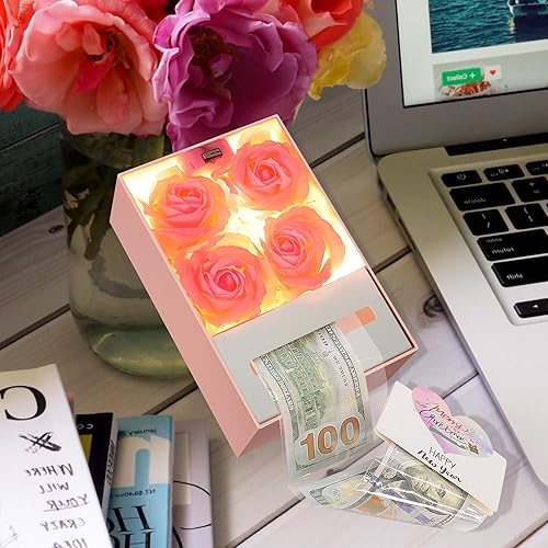 Miniatura 5 de Caja de dinero para tirar de regalo en efectivo, cajas de regalo para dinero en efectivo en cumpleaños, Navidad, graduación, día de la madre, para