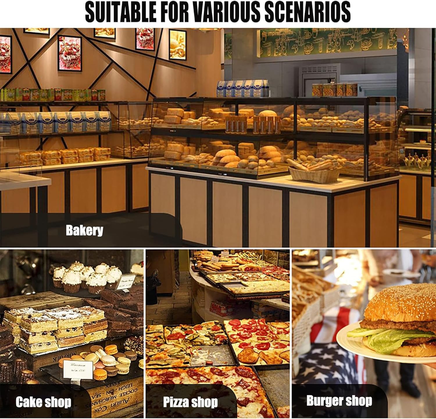 Commercial Pizza Oven Countertop,Electric Pizza Oven,Multipurpose Indoor Pizza Maker,Pizza Drawer Toaster Oven,With Time Temperature Control,For Restaurant Home SingleLayer