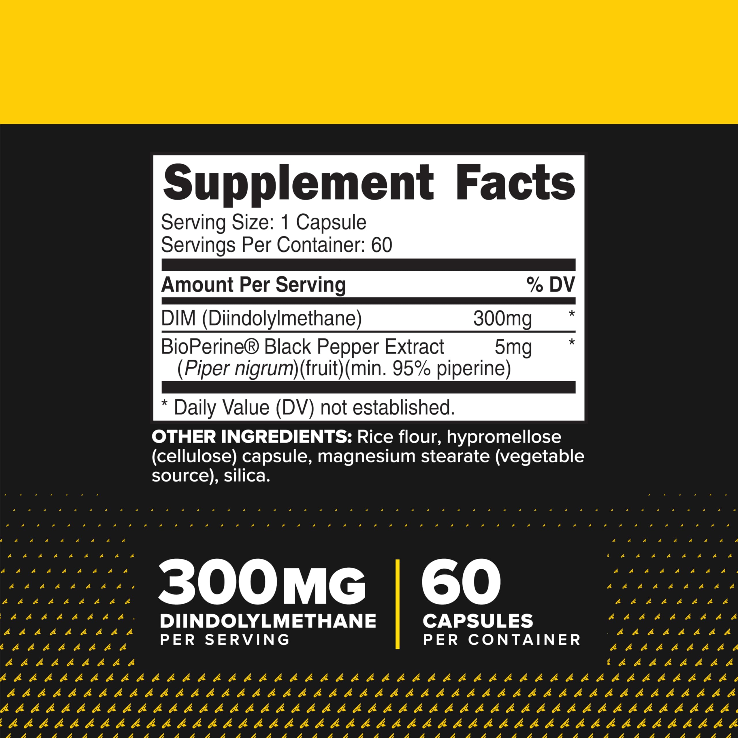 Primaforce DIM Supplement (Diindolylmethane) 300mg 60 Vegetarian Capsules — Amazon image 2