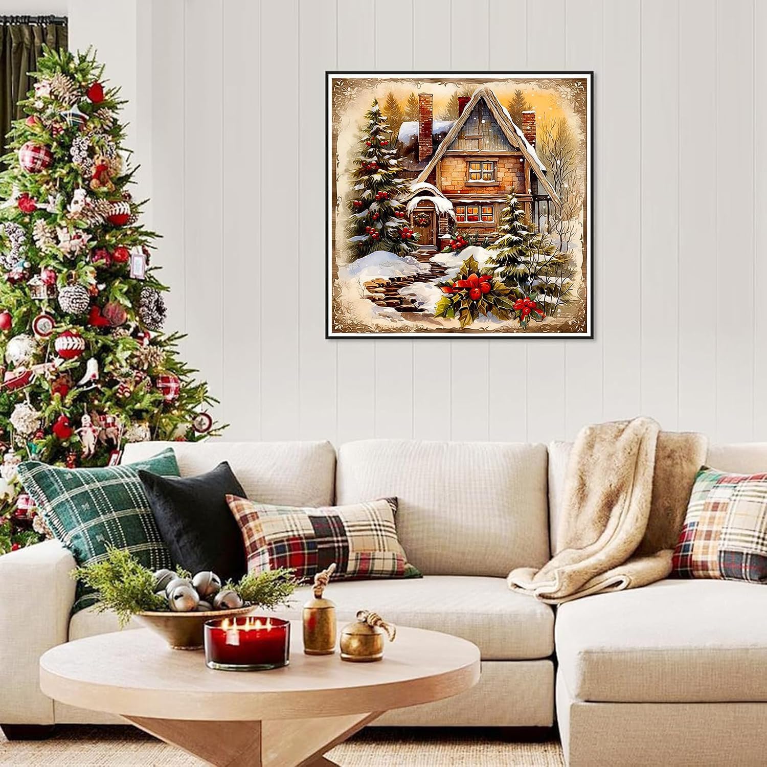 igoodom Christmas Diamond Art Kits for Adults, DIY Wall Decor image 4