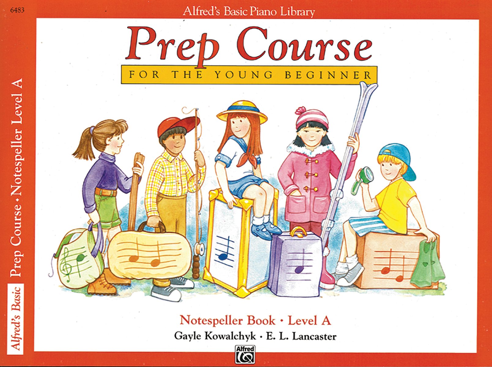 Alfred's Basic Piano Prep Course: Notespeller Book, Level A