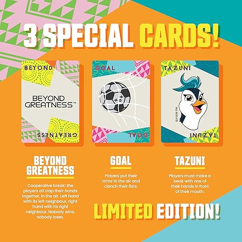 Miniatura 5 de Pizza Taco Cat Goat Cheese - Copa Mundial Femenina de la FIFA 2023 - Edición limitada! Divertido juego de cartas familiar para niños y adultos -