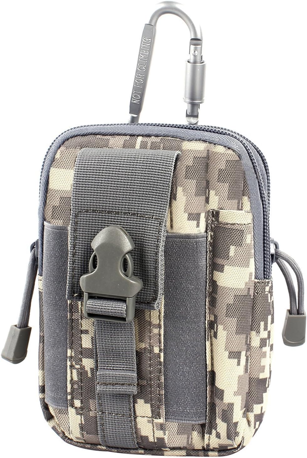 Tactical Molle EDC Pouch Compact 1000D Multipurpose Utility Gadget Belt Waist Bag with Cell Phone Holster Holder