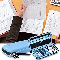 Vista 5 de Aproca Funda para calculadora compatible con Texas Instruments TI-84 Plus CE/TI-84 Plus/TI-83 Plus/TI-89 Titanio/TI-85 / TI-86 Calculadora gráfica a
