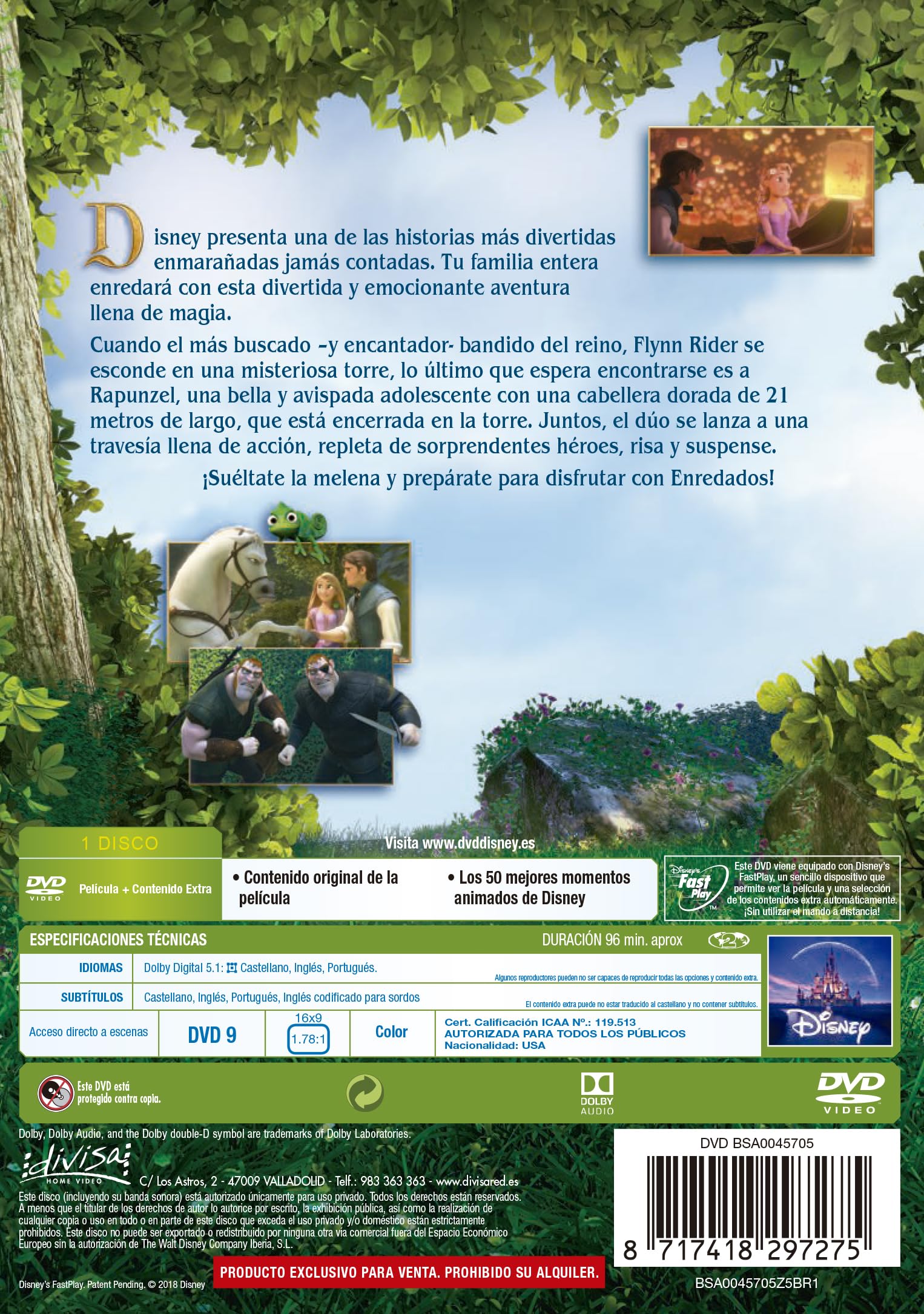 Enredados (Tangled) (DVD)