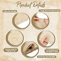 Vista 4 de Henoyso 60 piezas de papel de arroz de morera de 16 x 12 pulgadas, hojas de papel de decoupage hechas a mano, carfts washi vintage, pintura