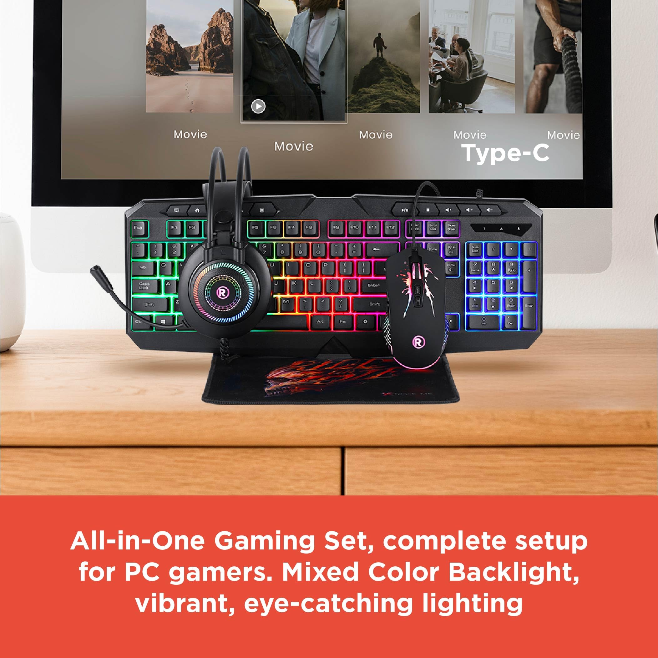 Radioshack 2607158 - Juego de PC todo en uno