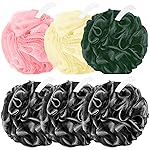 Amazerbst loofah,6 Pack Shower loofah loofah Sponge,Bath Sponge Body Scrubber for Women and Men