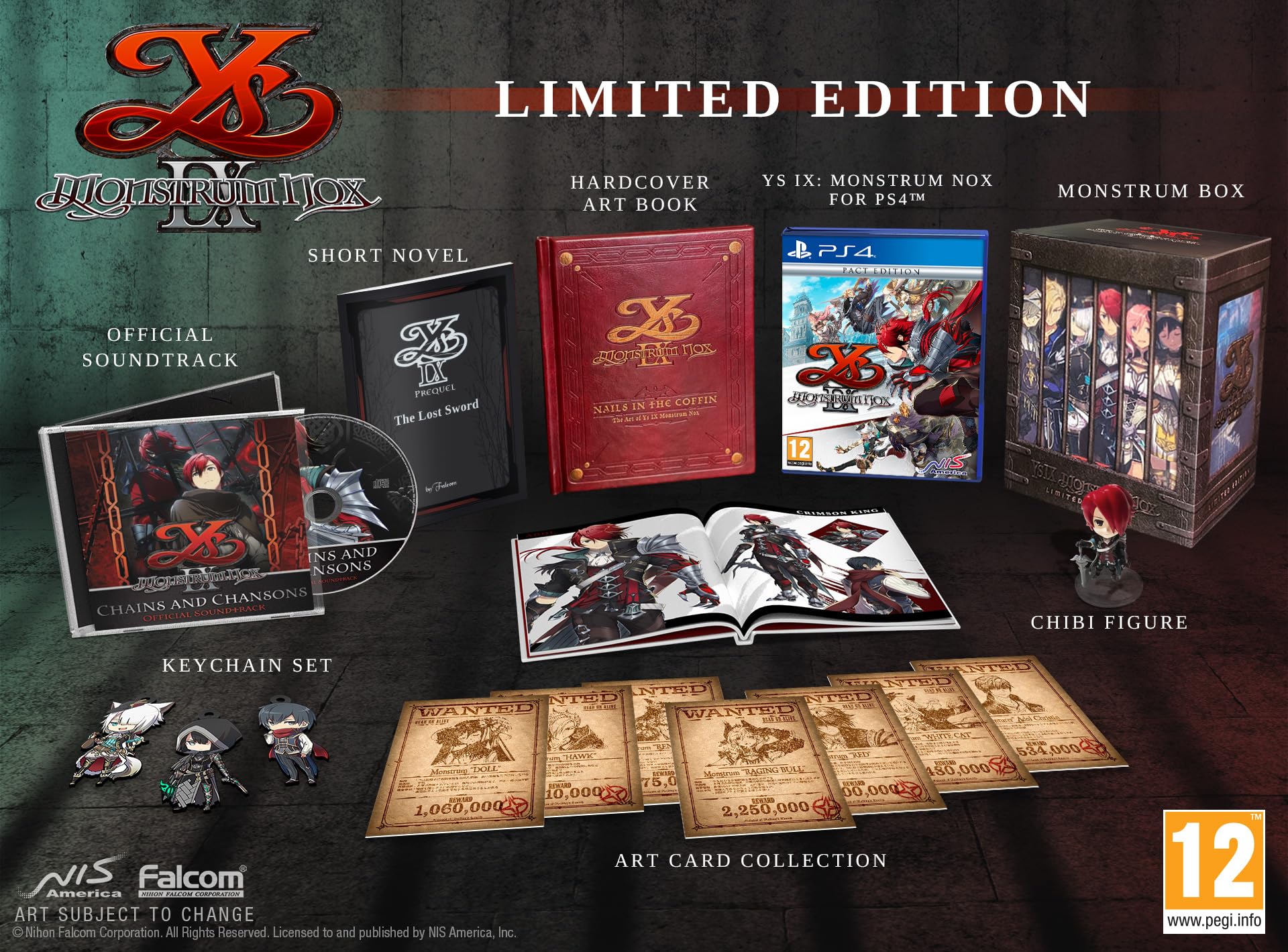 Ys IX: Monstrum Nox – Limited Edition (PS4)