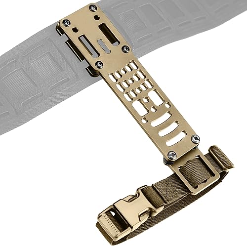 Miniatura 9 de Guayma Adaptador de funda de pierna caída, accesorios de cinturón de trabajo para kit QLS, adaptador de funda modular con correa de muslo, equipo