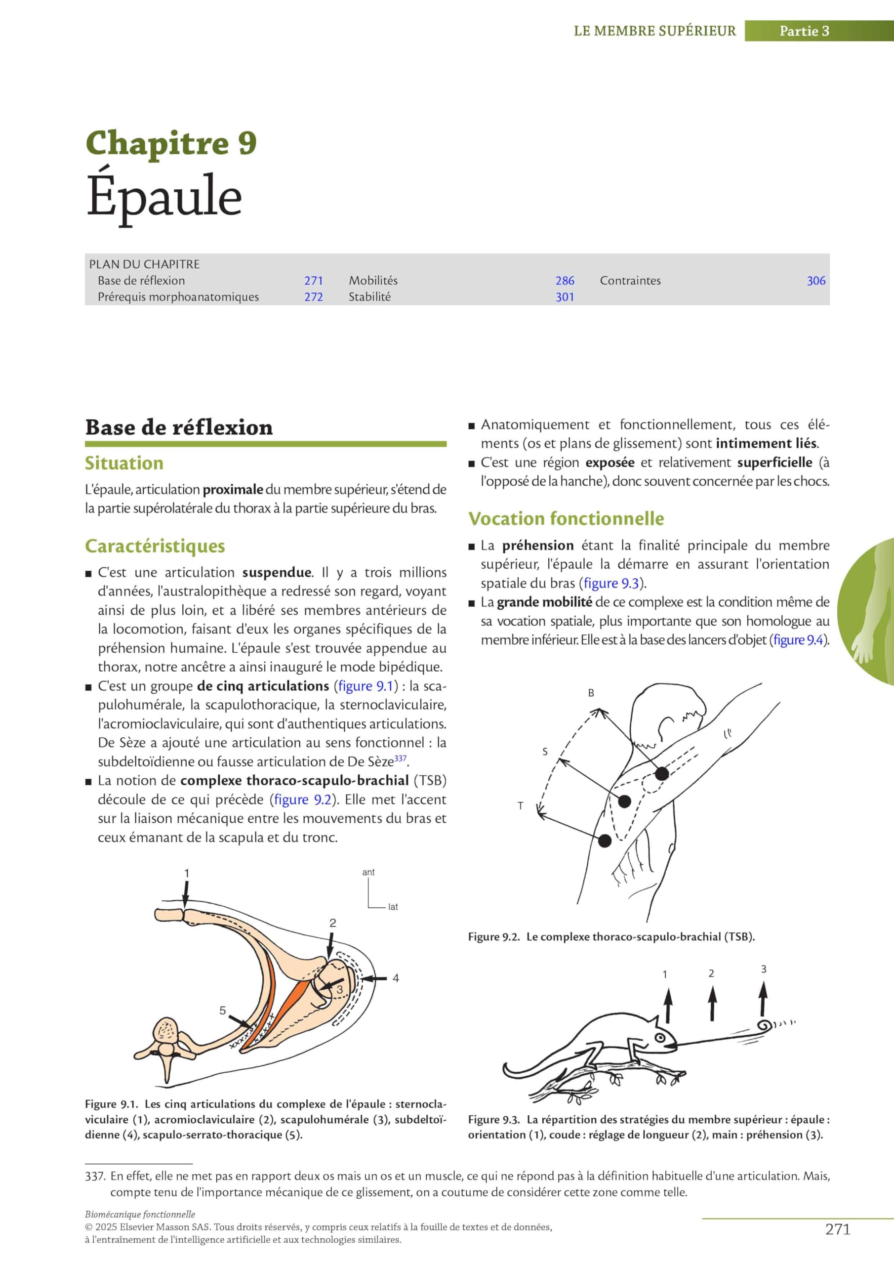 Biomécanique fonctionnelle: Membres - Tête - Tronc