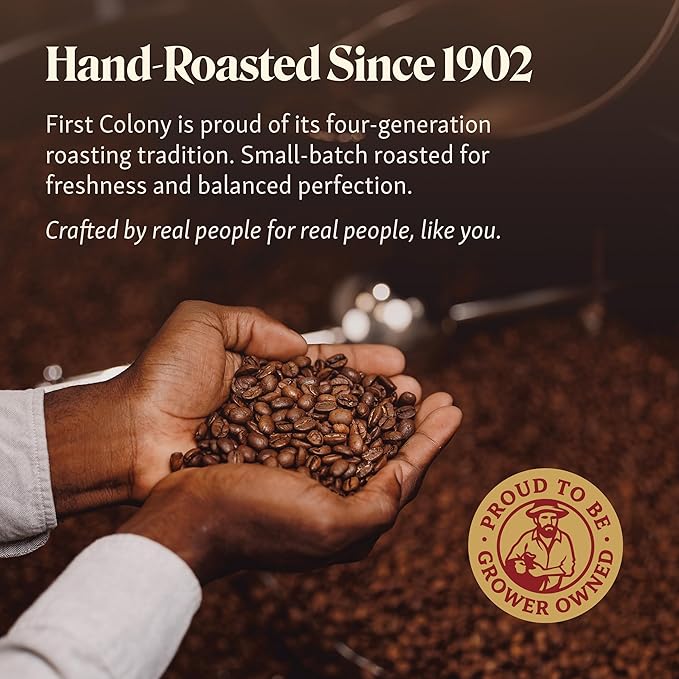 Café en Grano First Colony Avellana Tostado Suave 680g miniatura 4