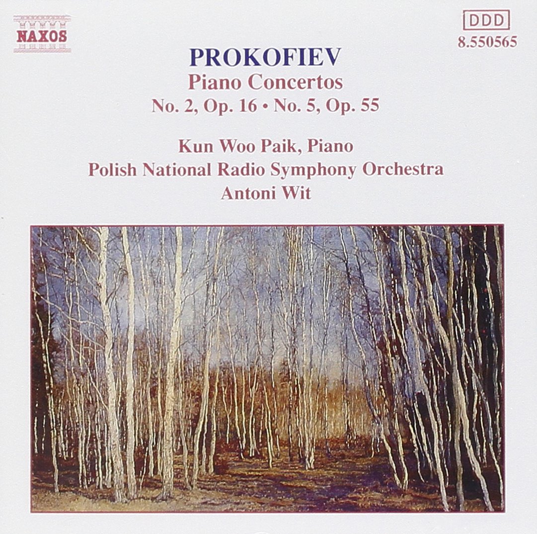 Piano Concertos Nos. 2 & 5 [Audio CD] Prokofiev and Antoni Wit