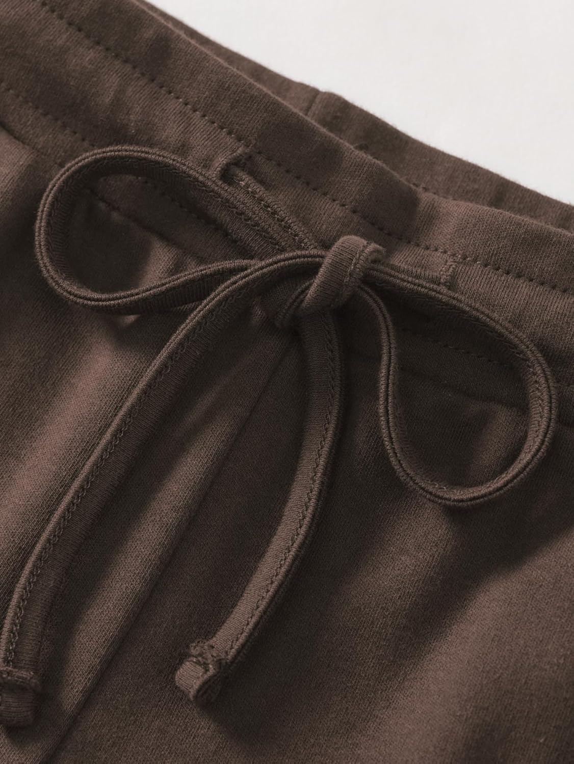 Weintee Women's Drawstring Cotton Knit Pants with Pockets - Image 4